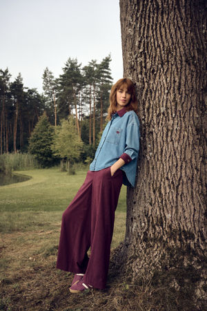 Pantalons - Pantalon en velours milleraies