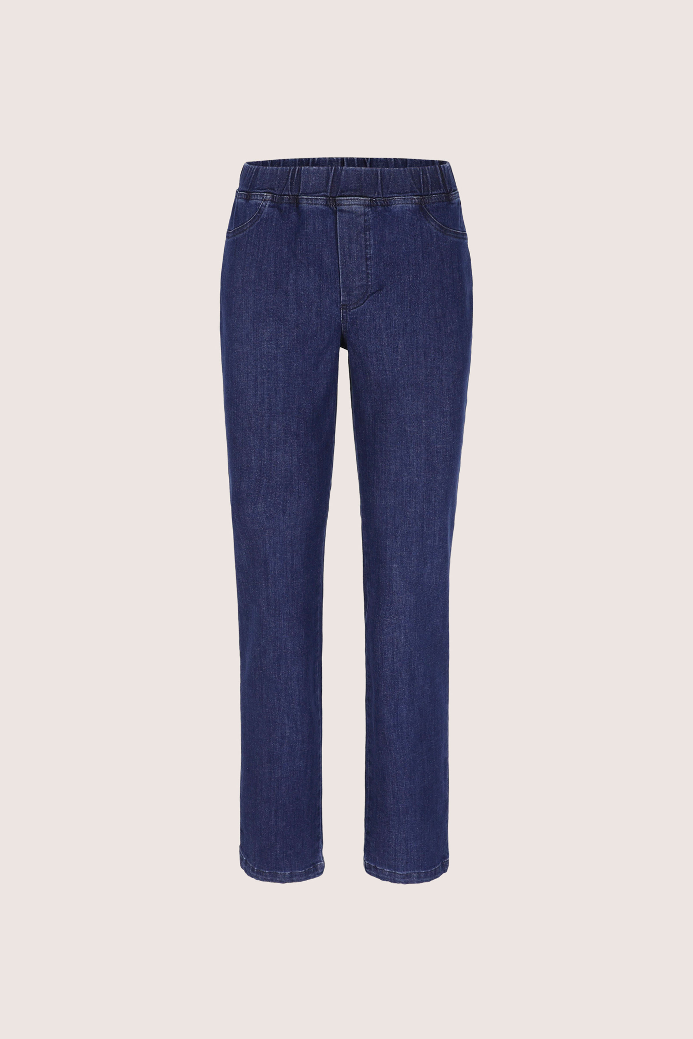Jeans &eacute;lastiqu&eacute; taille - may