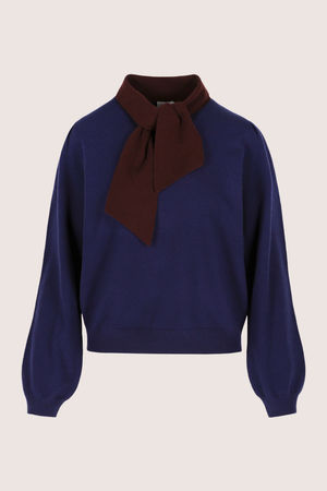 Pulls - Pull fin avec lavalli&egrave;re