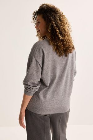 Pulls - Pull boxy &agrave; fleur brod&eacute;e
