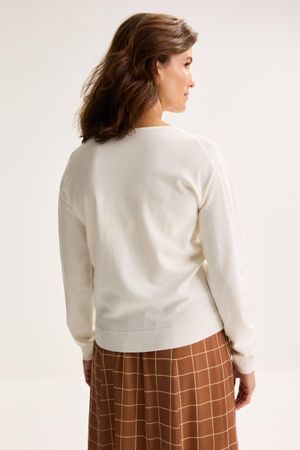 Pulls - Pull boxy &agrave; fleur brod&eacute;e