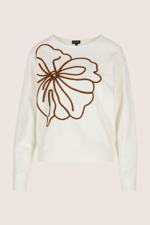 Pulls - Pull boxy &agrave; fleur brod&eacute;e