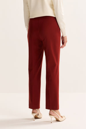 Pantalons - Pantalon easy care en jersey Milano