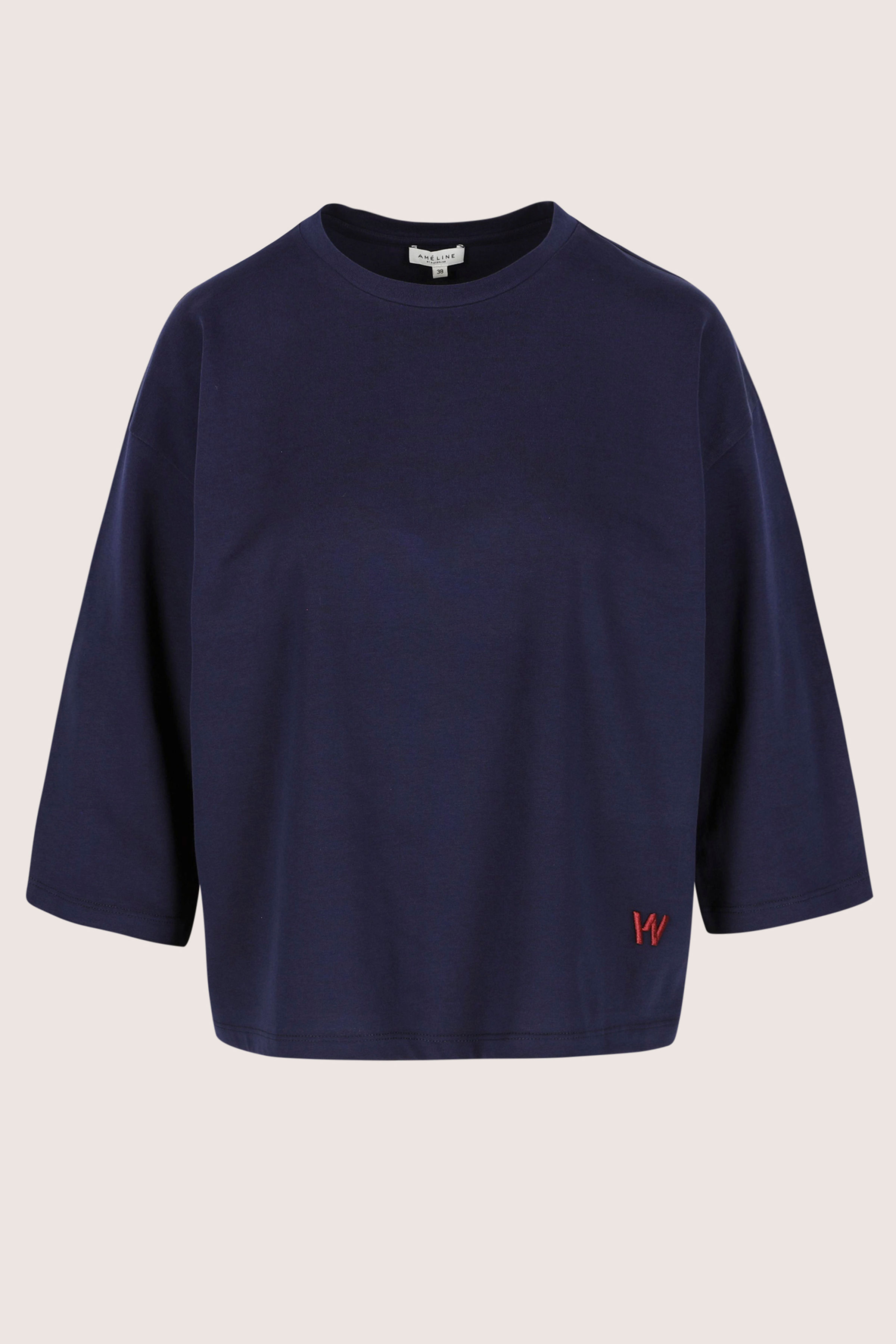 T-shirt en coton peign&eacute; - ame