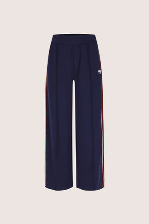 Broeken - Jersey broek met bies