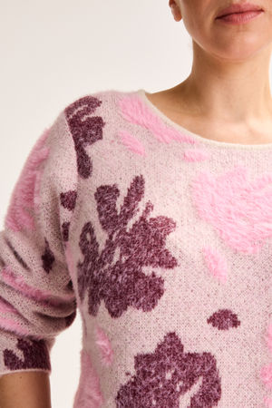 Pulls - Pull jacquard &agrave; col rond