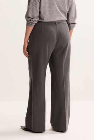 Pantalons - Pantalon ample en twill stretch