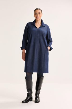 Robe polo avec zip - may