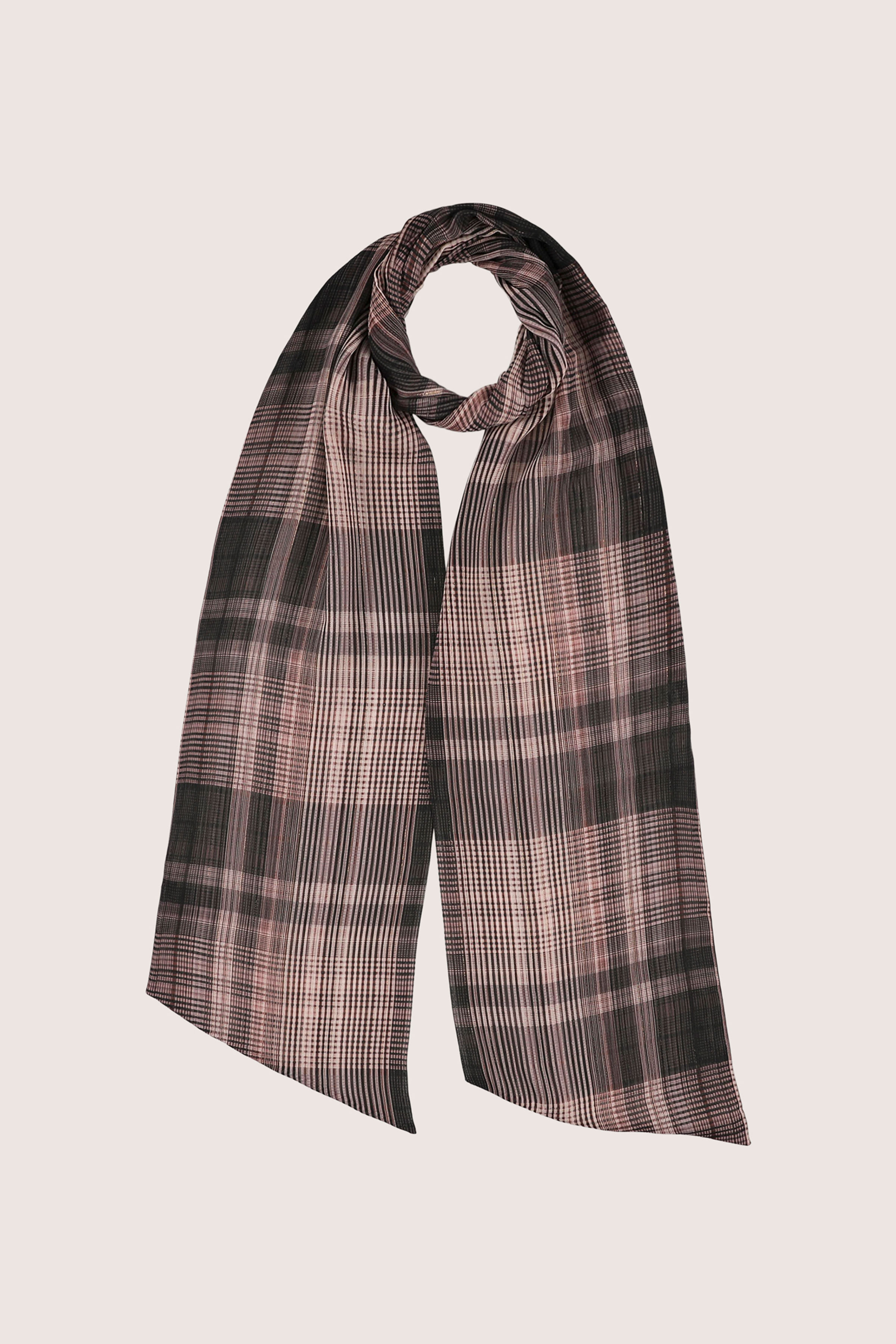 Echarpe double en voile avec lurex - may