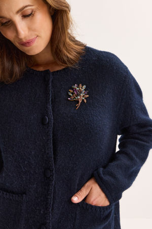 Cardigan - Cardigan in mohairmix