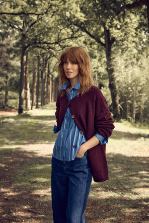 Cardigans - Cardigan en m&eacute;lange mohair