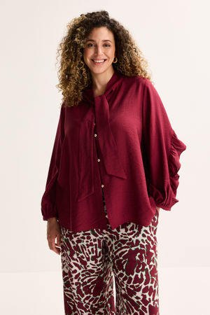 Blouse met strik