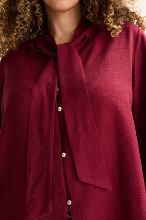 Hemden - Blouse met strik