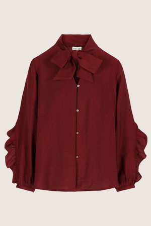 Hemden - Blouse met strik