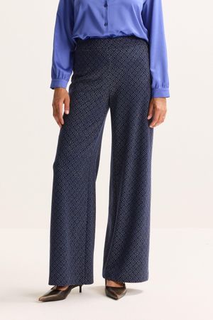 Pantalons - Pantalon en jersey jacquard avec lurex