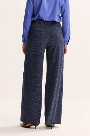 Pantalons - Pantalon en jersey jacquard avec lurex