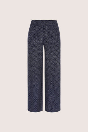 Pantalons - Pantalon en jersey jacquard avec lurex