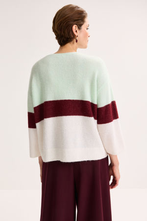 Truien - V-halstrui met mohair