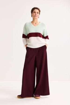 Truien - V-halstrui met mohair