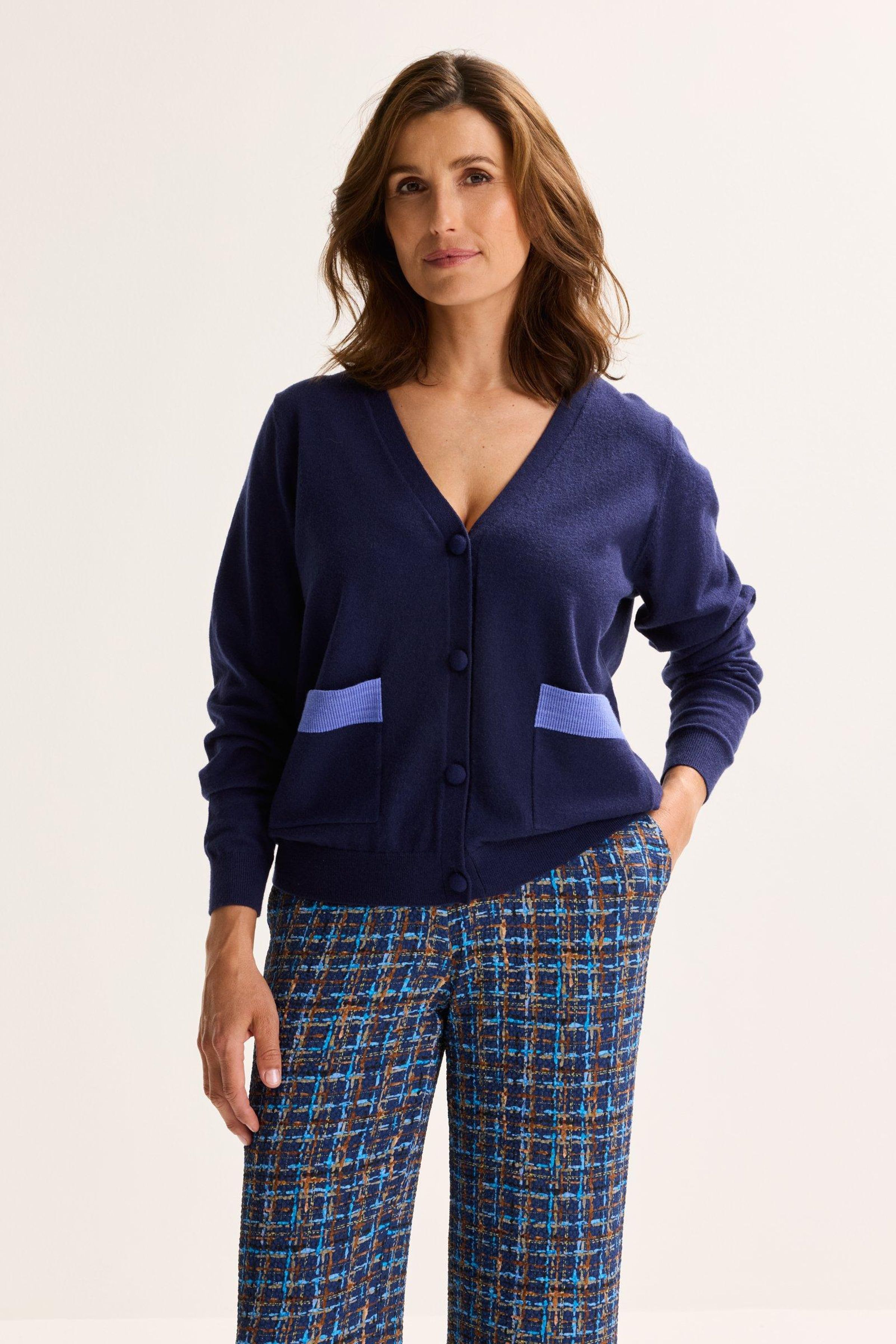 Cardigan &agrave; col en V - may