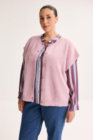 Cardigan &agrave; manches tombantes