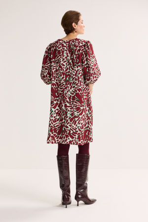 Robes - Robe &eacute;vas&eacute;e imprim&eacute;e