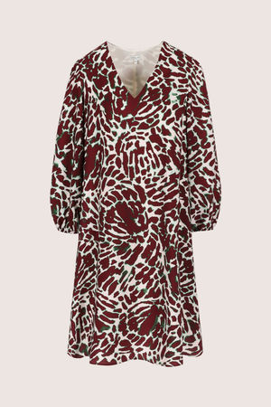 Robes - Robe &eacute;vas&eacute;e imprim&eacute;e
