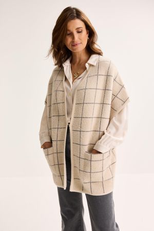 Veste sans manches en maille  - may