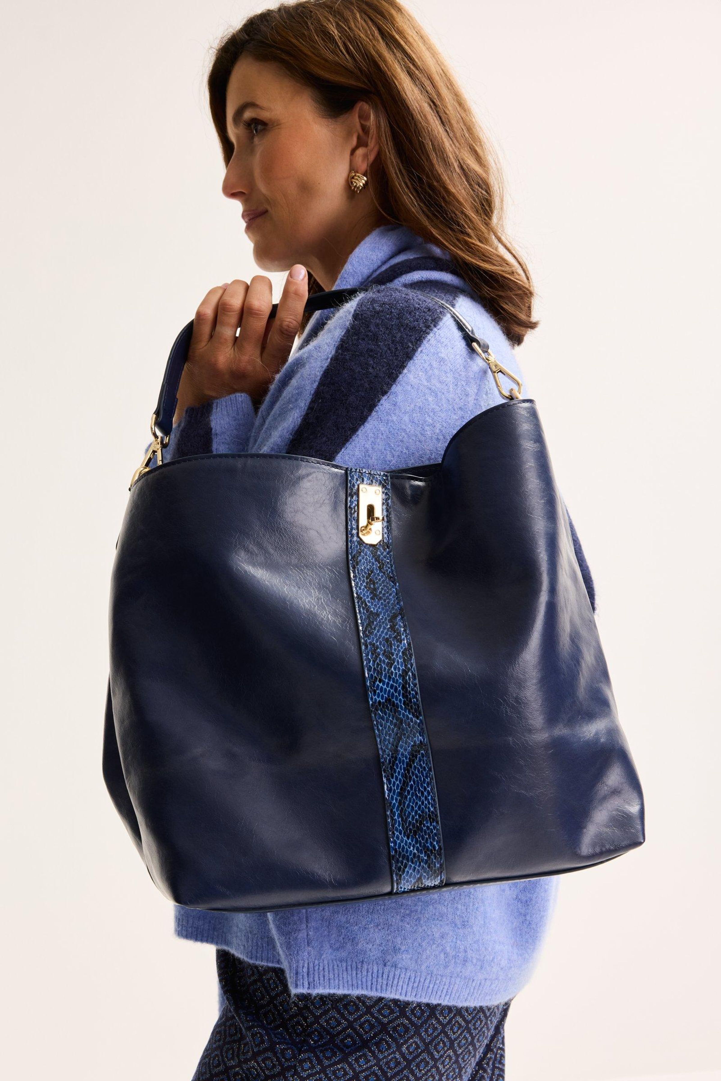 Sac hobo &agrave; fermeture dor&eacute;e - may