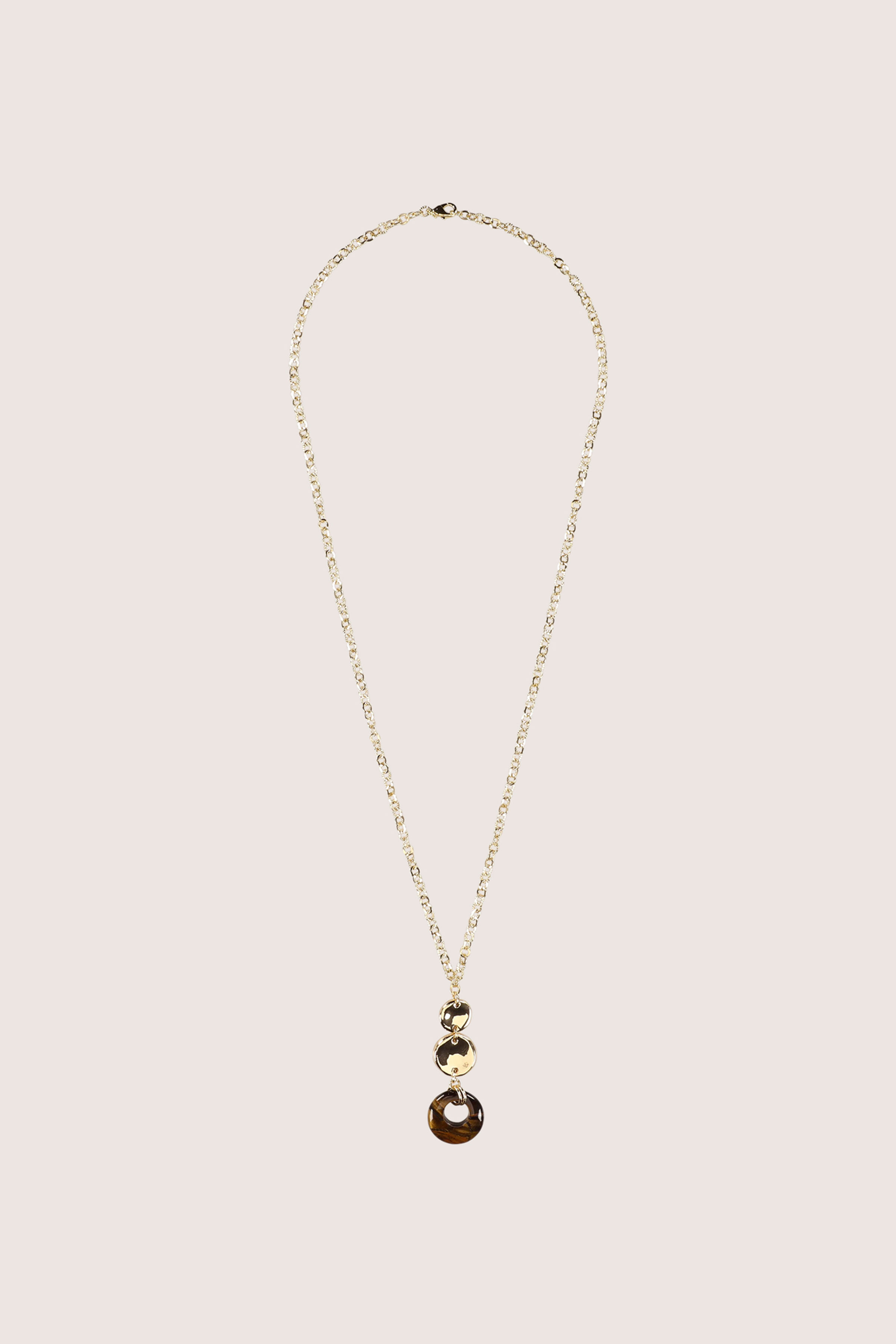Collier avec triple pendentif - may