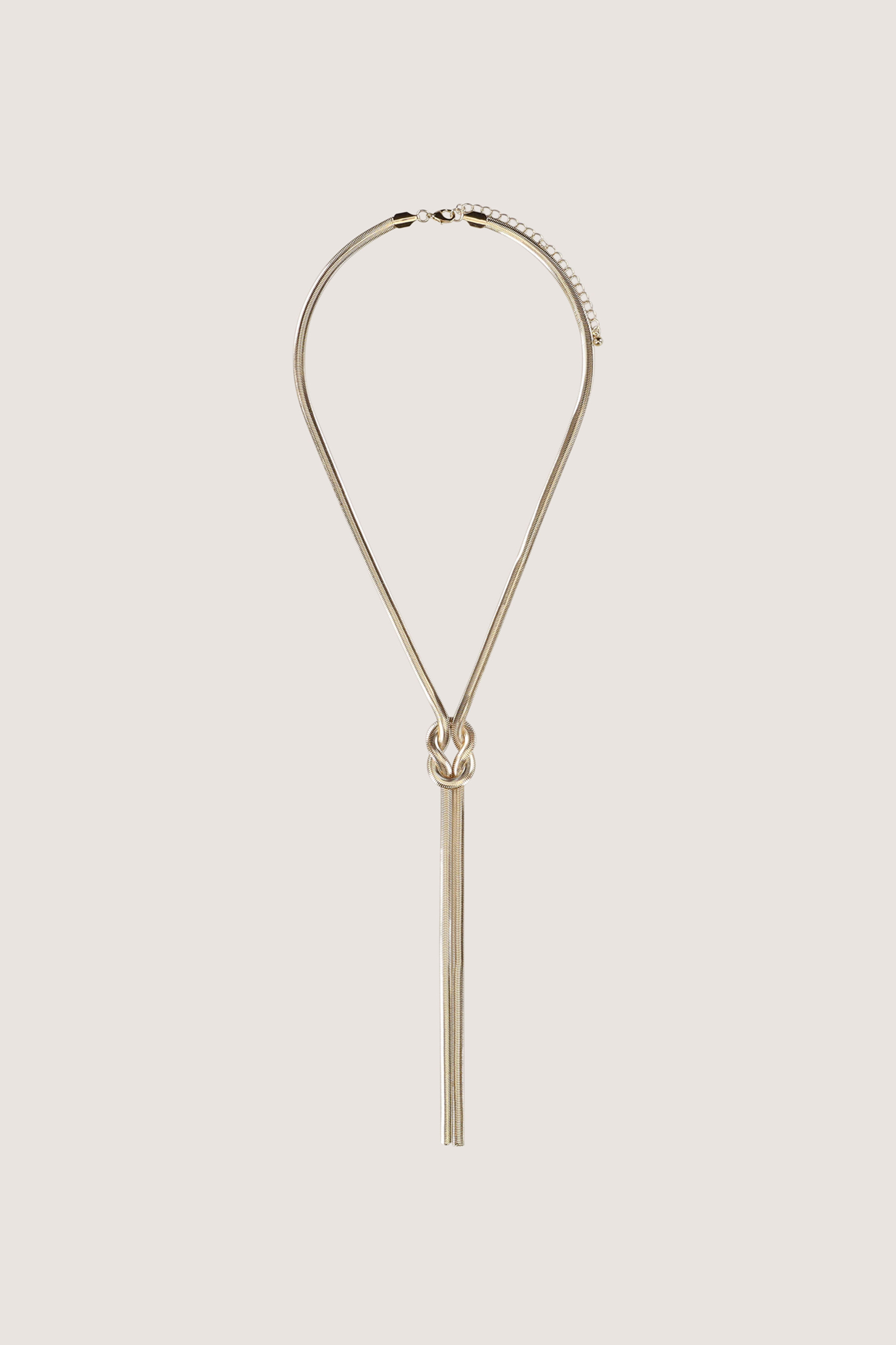 Visgraatketting met knoop - may