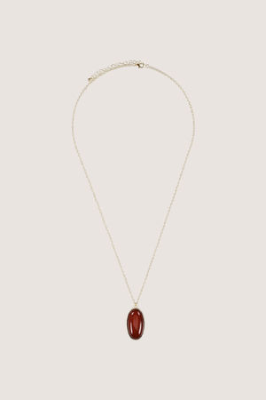 Collier avec pendentif r&eacute;tro - may