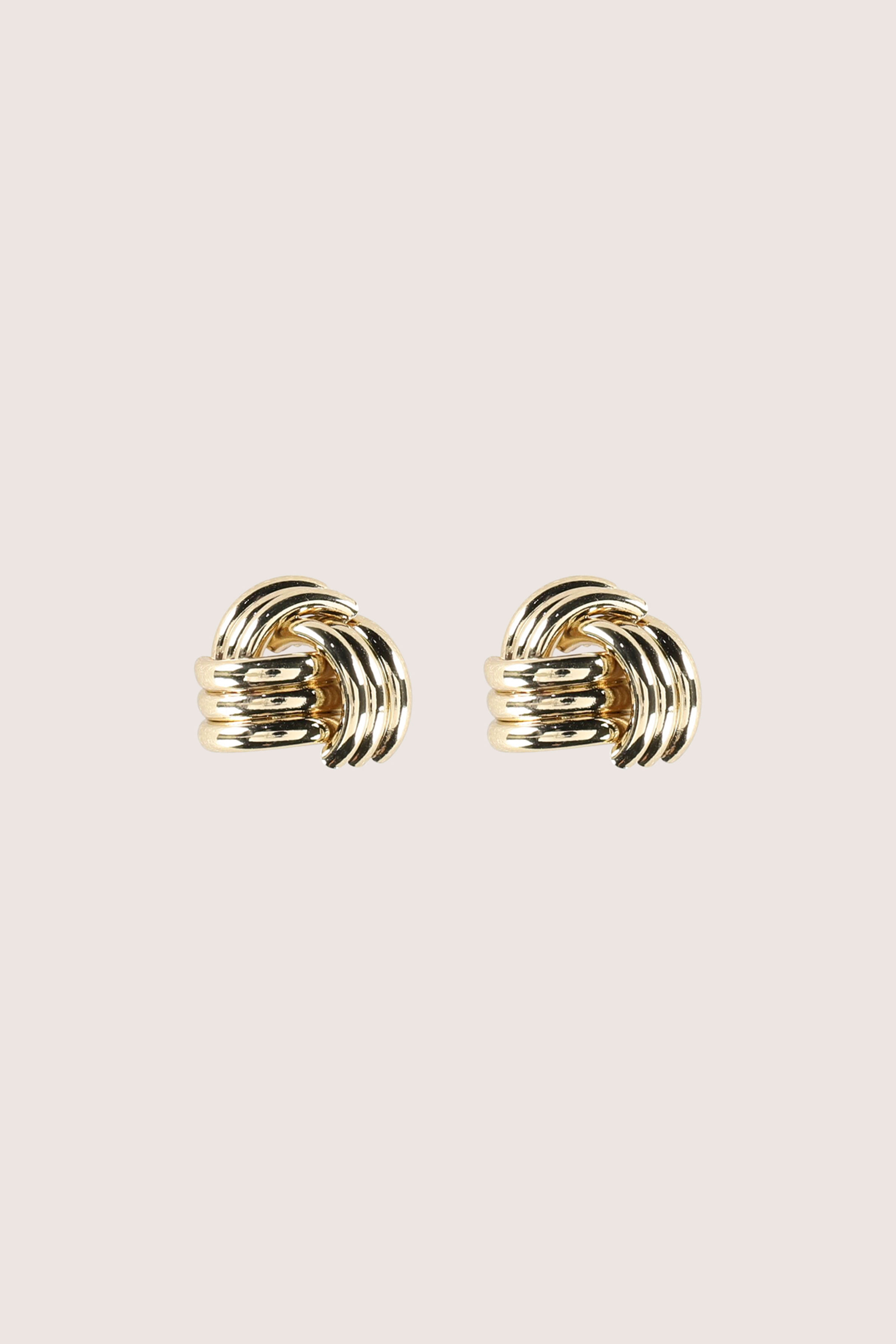 Boucles d'oreilles tress&eacute;es - may