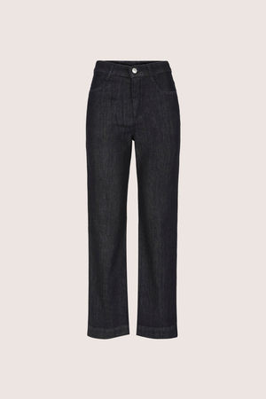 Broeken - Bootcut jeans met hoge taille