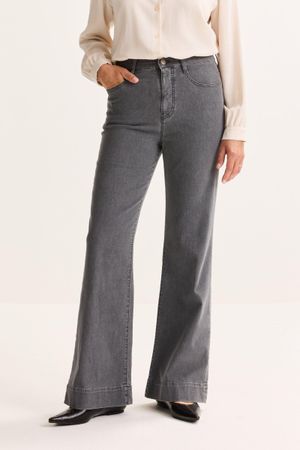 Pantalons - Jeans bootcut taille haute 