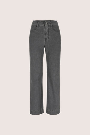 Broeken - Bootcut jeans met hoge taille