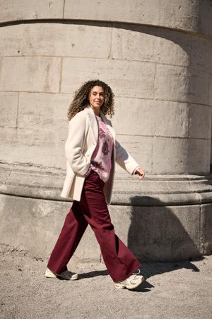 Broeken - Bootcut jeans met hoge taille