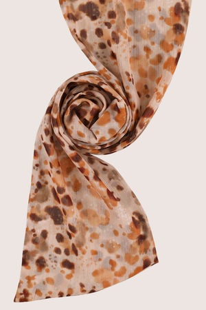 Babyspulletjes - Sjaaltje met luipaardprint