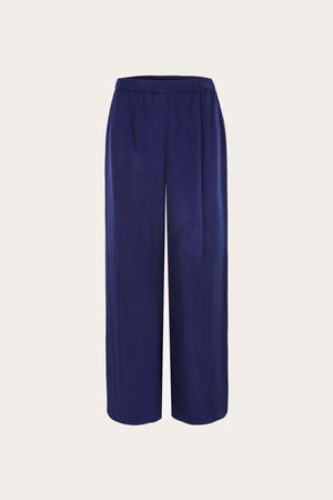Pantalons -  Pantalon ample en satin jcquard