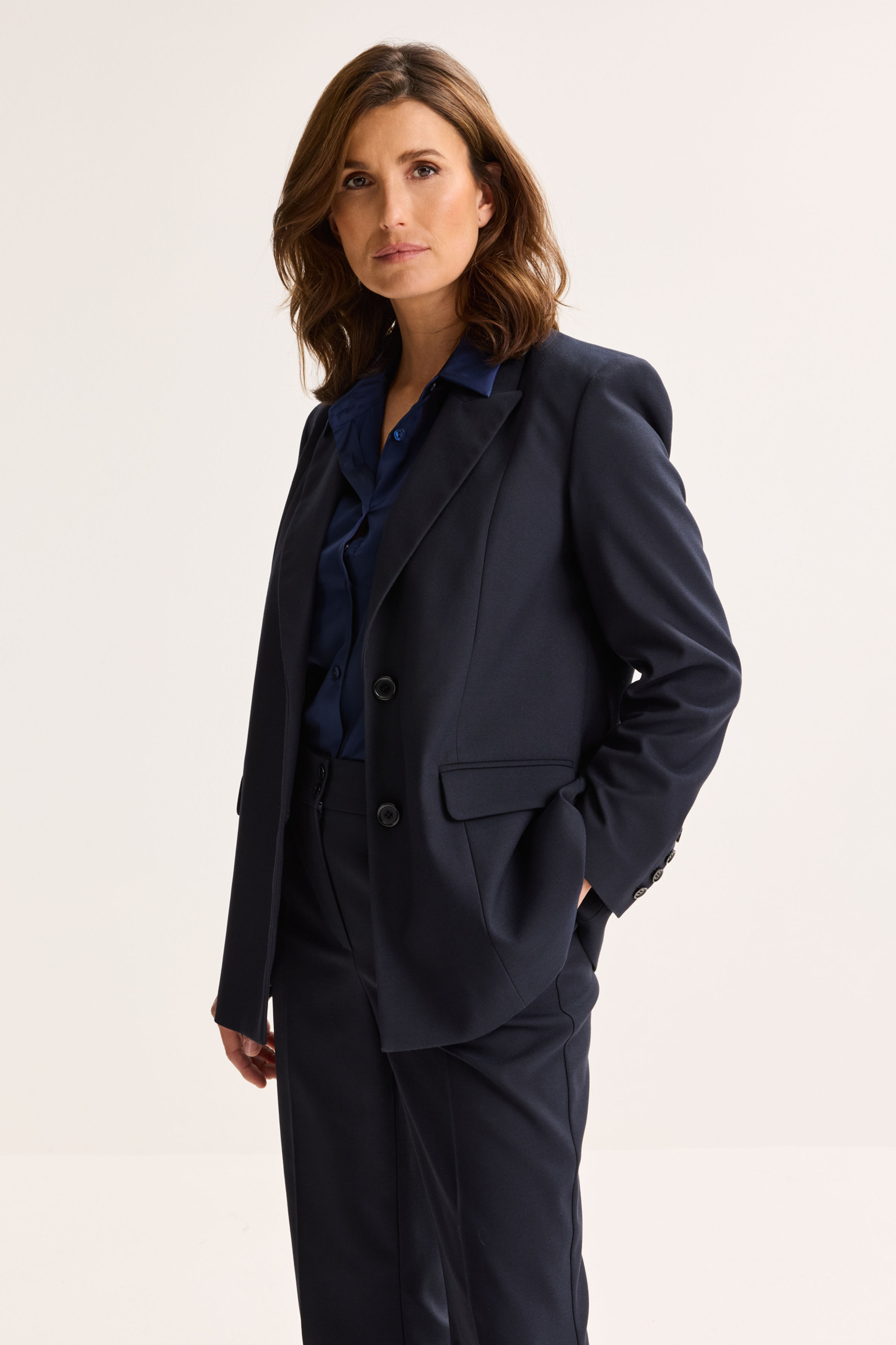 Blazer l&eacute;g&egrave;rement cintr&eacute; - may