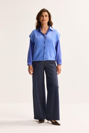 Cardigan - Mouwloze V-halscardigan