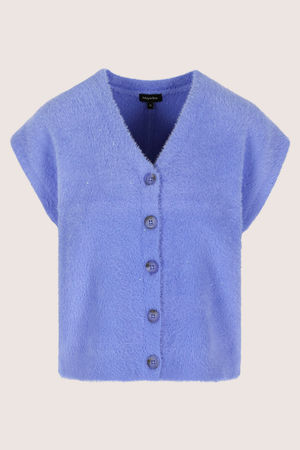 Cardigan - Mouwloze V-halscardigan
