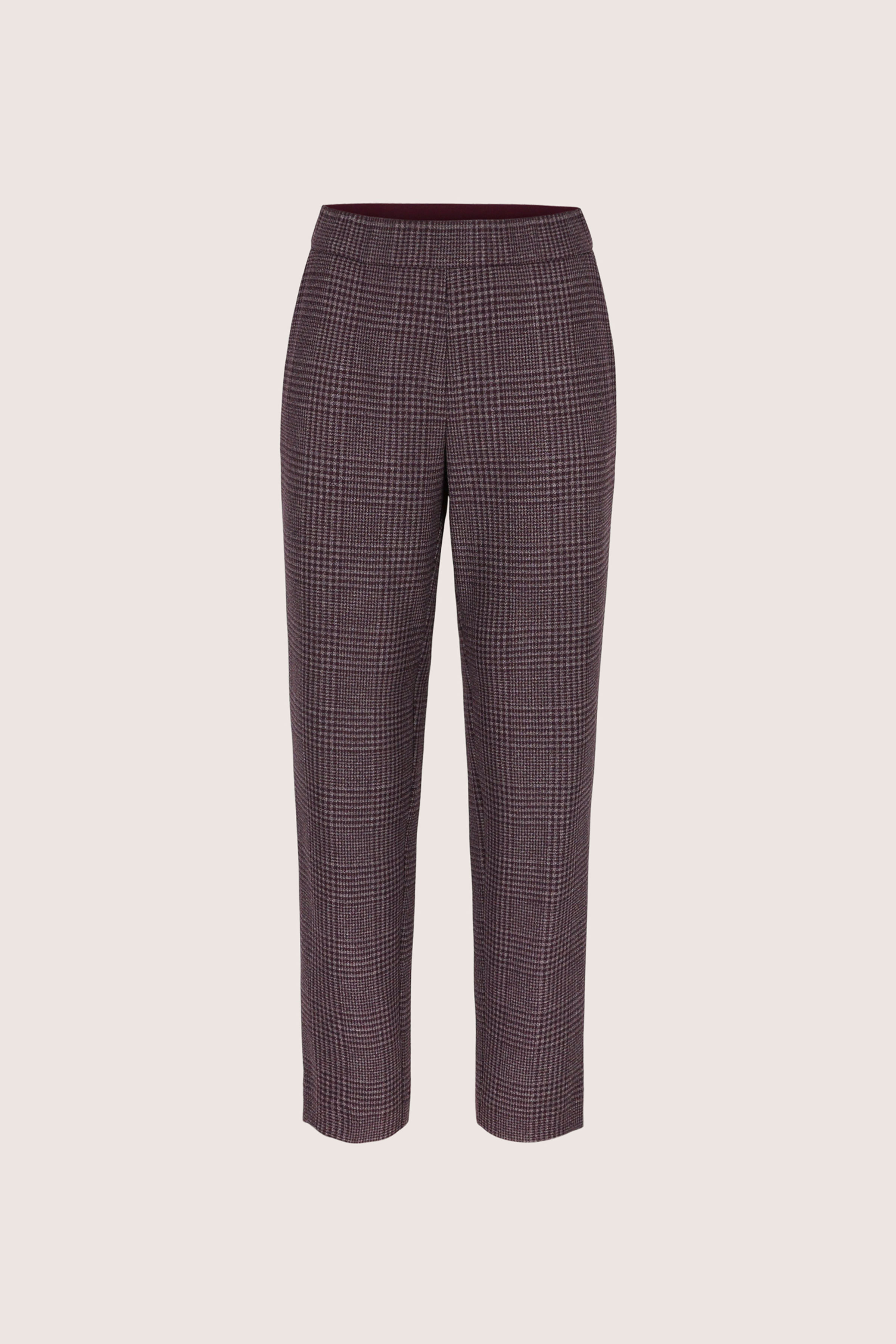 Pantalon Prince-de-Galles en jersey - may
