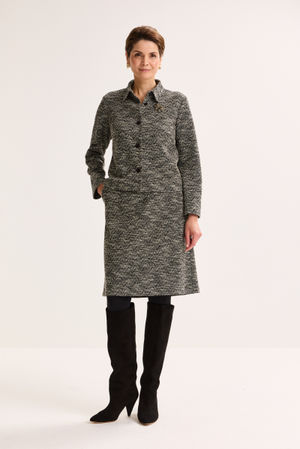 Blazers - Veste en tweed jersey