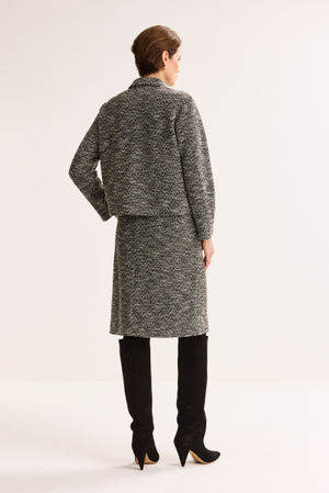 Blazers - Veste en tweed jersey