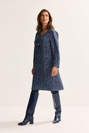 Robes - Robe easy care &agrave; col en V