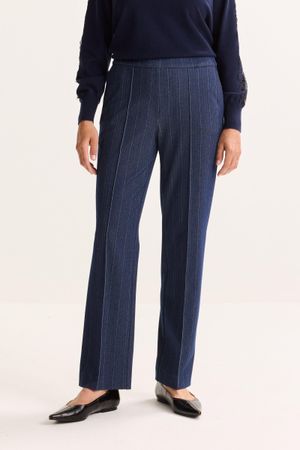 Pantalons - Pantalon jersey &agrave; rayures tennis