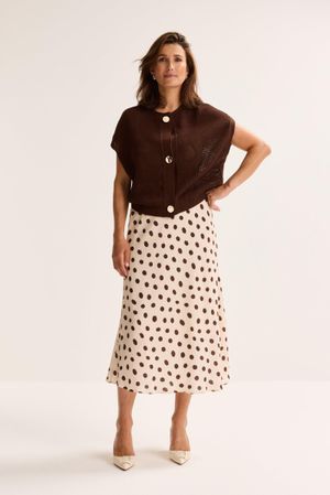 Cardigans - Cardigan ajour&eacute; sans manches