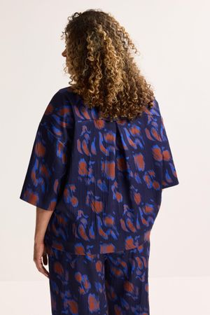 Hemden - Boxy easy care blouse