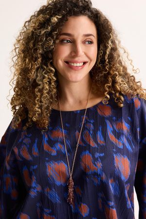 Hemden - Boxy easy care blouse